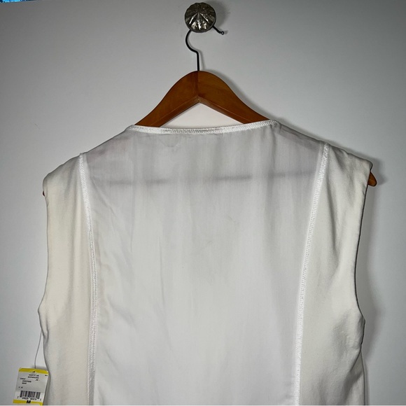 RACHAEL ROY white ruffle down summer dress - Picture 7 of 14